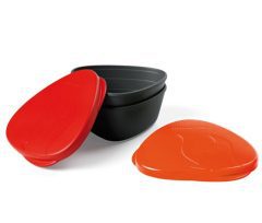 Snap box red-orange